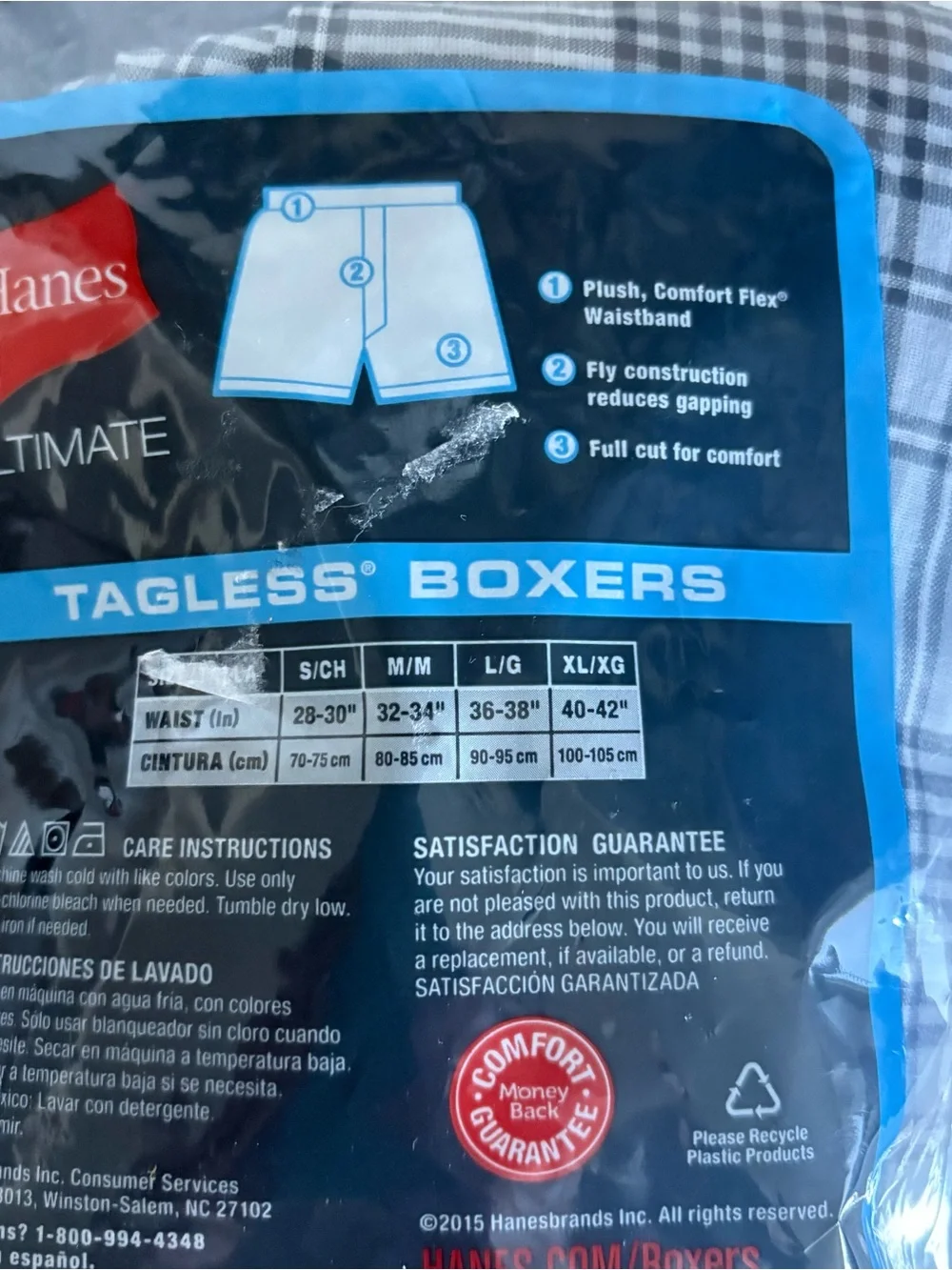 Hanes ultimate tagless